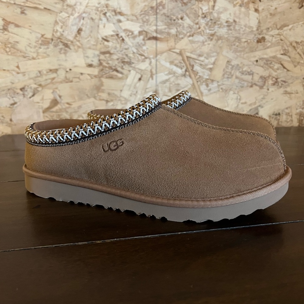 UGG Men's Tan Suede Slip-Ons